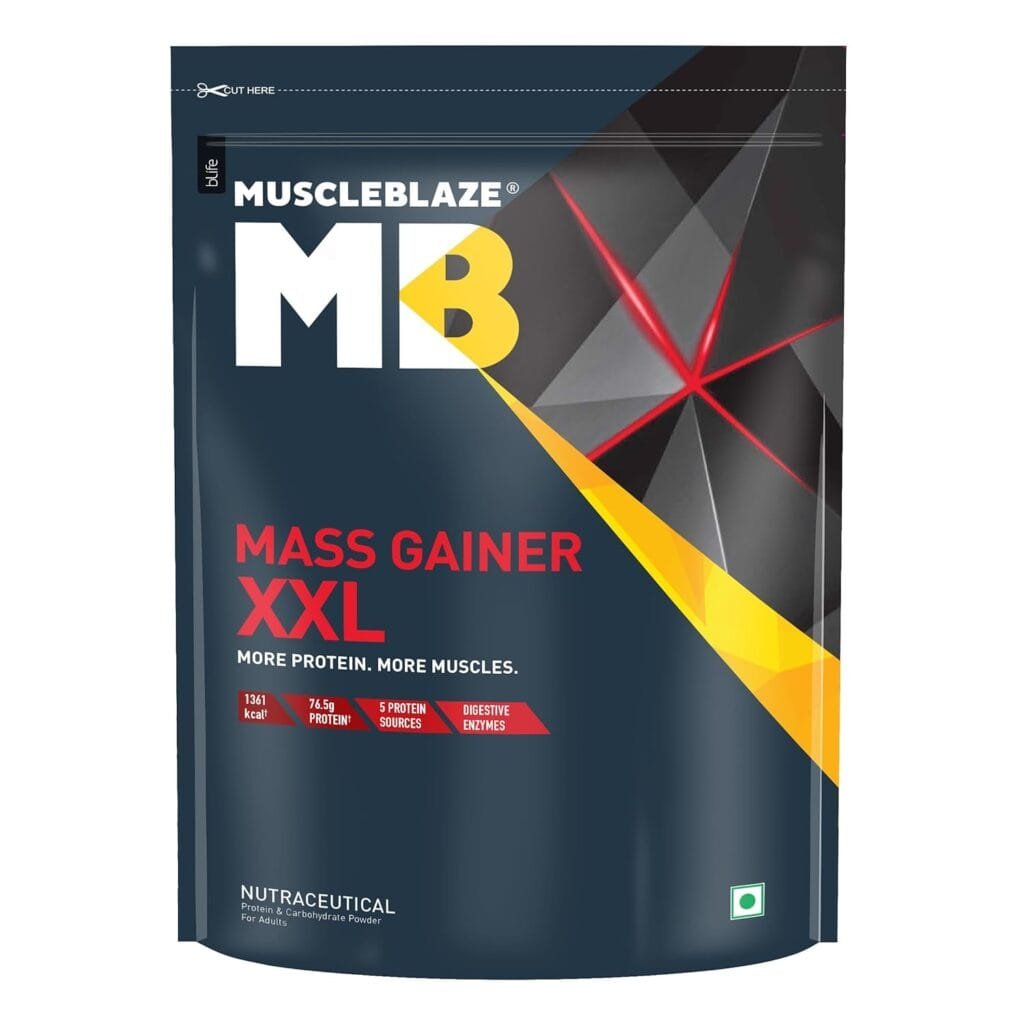 MuscleBlaze Mass Gainer XXL